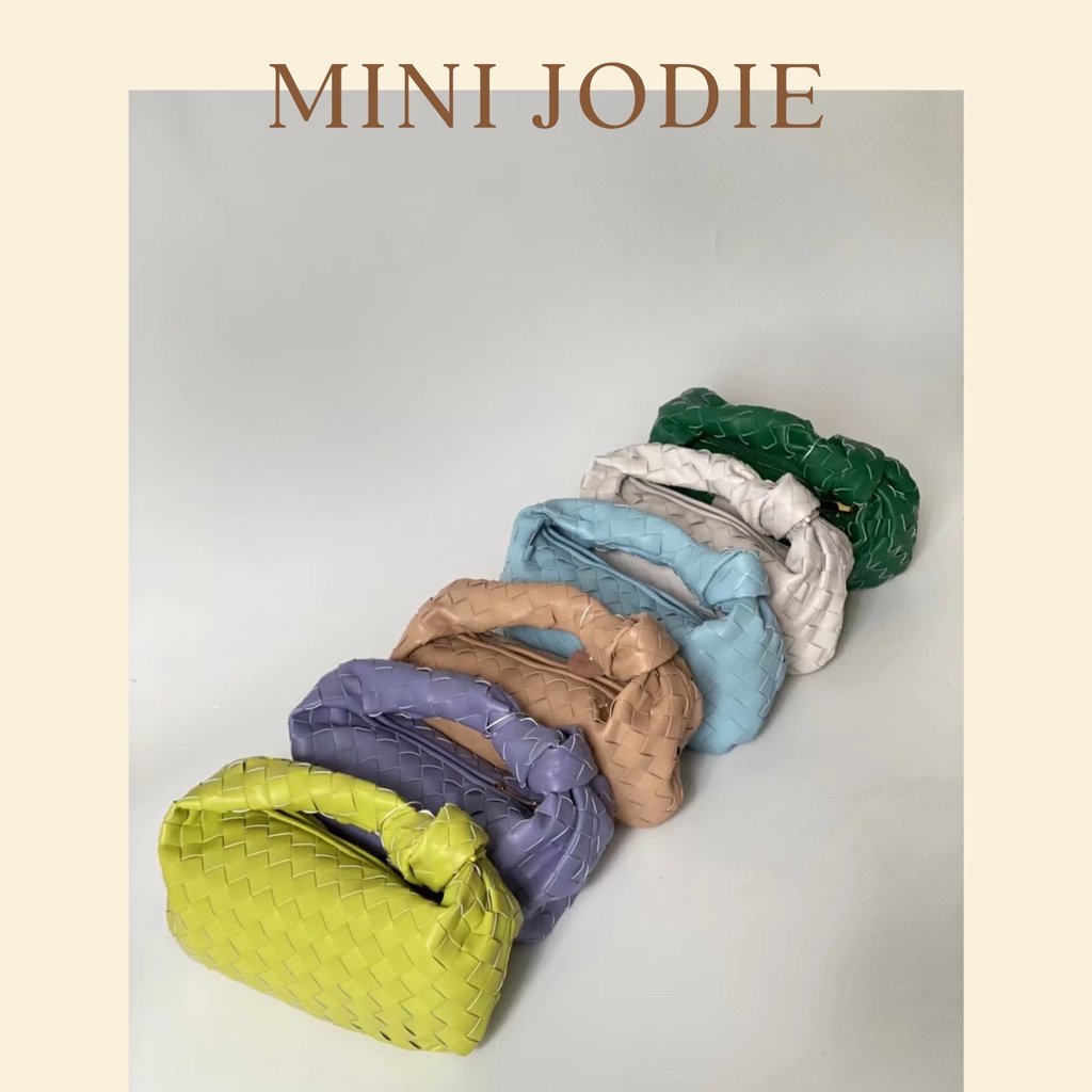 ภาพหน้าปกสินค้า(พร้อมส่ง) กระเป๋าหนังแท้ รุ่น mini jodie by BABYBUFF