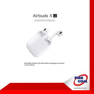 ลำโพง Head Phone WiWU Airbuds XQi Bluetooth Earphone สามารถออกใบกำกับภาษีได้