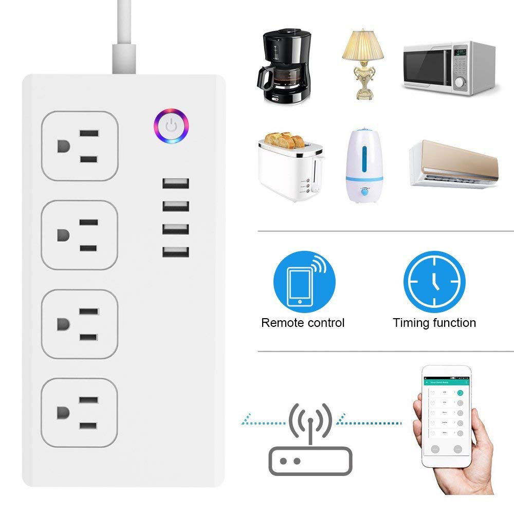 ปลั๊กพ่วงอัจฉริยะ-smart-power-strip-by-tuya-เชื่อมต่อผ่าน-wifi-สั่งงานระยะไกลผ่านมือถือ-รองรับระบบ-google-home-alexa