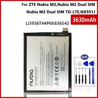 แบต สำหรับ ZTE Nubia M2 NX551J Li3936T44P6H836542 แบตเตอรี่ Batterie Bateria แบตเตอรี่ Accumulato