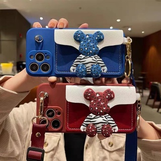 เคสโทรศัพท์มือถือ กระเป๋าสตางค์ ลาย Kaws สําหรับ case OPPO A18 A38 A58 A98 A78 A17 A17K A77S A55 A5S A7 A12 A11K A3S A12E A16 A57 A71 A52 A92 A76 A96 A5 A9 A53 2020 A74 A95 A16K F1S F11 F9 Pro A93 A94 A15 A15S A54 A31 Reno 10 8 4F 5F 4 6 3 5 7 A83