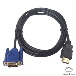 ภาพหน้าปกสินค้าอะแดปเตอร์สายเคเบิล 1.8 3 5 10 เมตร 1080P Hdmi เป็น Vga 15Pin ตัวผู้ สําหรับ Hdtv Hd Lcd
 ที่เกี่ยวข้อง