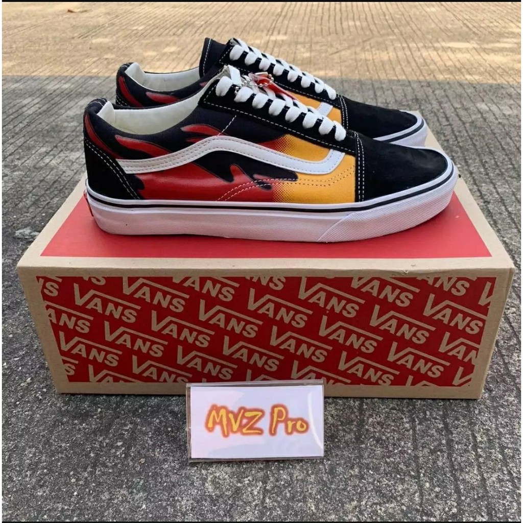 new-vans-old-skool-fire-100-นิยมสุดฮิต-ราคาโปรโมชั่นพิเศษ-ส่งฟรี-1-2-วันรับของ-สินค้าถ่ายจากงานจริง