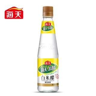 น้ำส้มสายชู สีใส เครื่องปรุงอาหารจีน 海天白米醋450ml