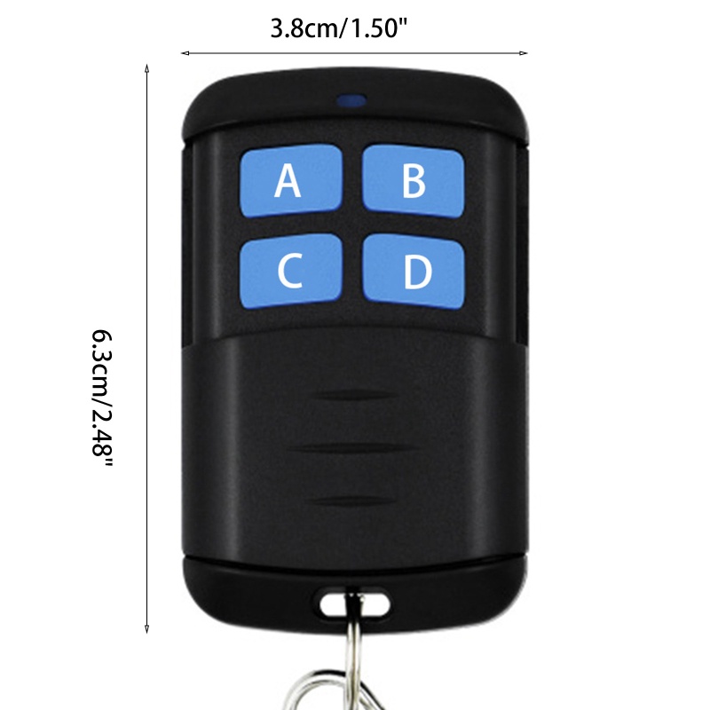 btsg-rf-รีโมตคอนโทรลดิจิทัลไร้สาย-433mhz-4-ปุ่ม-สําหรับรีโมตสวิตช์-รหัสการเรียนรู้-1527-ev1527