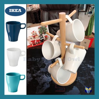 IKEA *พร้อมส่ง* แก้วมัค แก้วกาแฟ เข้าไมโครเวฟได้