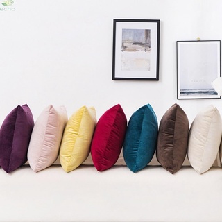 ECHO- ~1 Pcs Velvet Home Office Decor Throw Sofa Outdoor Cushion Covers Pillow 40x40cm【Echo-baby】