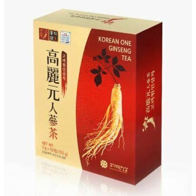 ชาโสมเกาหลี KOREAN ONE Ginseng Tea Red Ginseng Tea Shopee Thailand