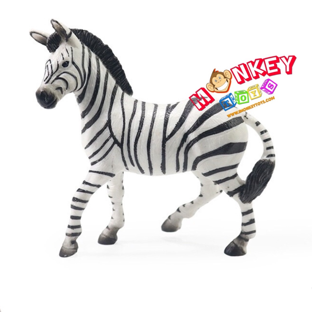 Monkey Toys - โมเดลสัตว์ ม้าลาย ขนาด 10.00 CM (จากหาดใหญ่) | Shopee ...