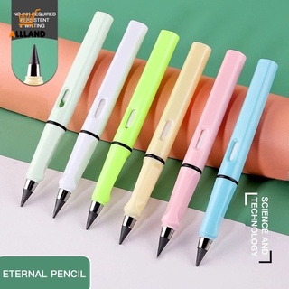 ดินสอเมจิก 1 ชิ้น ไม่ต้องเหลา นักเรียน ดินสอนิรันดร์ / ไม่มีหมึก ดินสอเขียน ไม่จํากัด พร้อมยางลบ จัดหาสํานักงาน