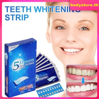 ✨BYS✨🔥Flash Sale🔥 แผ่นฟอกฟันขาว 5D White strips แผ่นฟอกฟัน