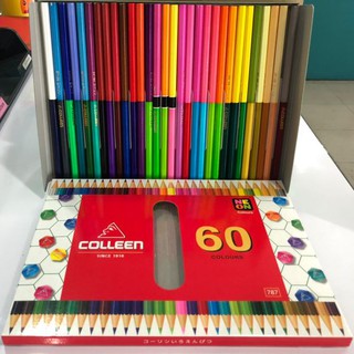 ดินสอสี 2 หัว 60 สี  No.787 คอลลีน