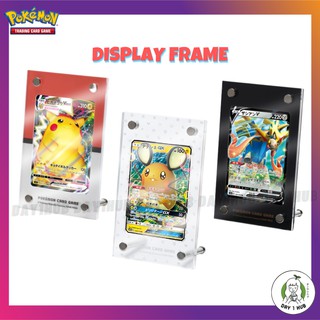 Stand ขาตั้ง Display Frame / Card Holder / Card Case / กรอบใส่การ์ด Pokemon [ของแท้]