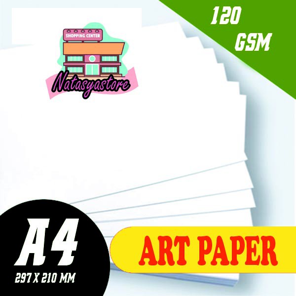 กระดาษกล่อง ART 120 แกรม ขนาด A4 | Shopee Thailand