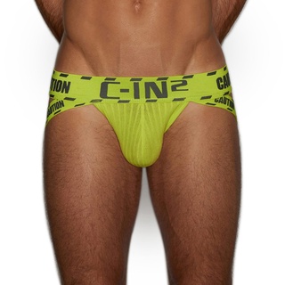 C-IN2 รุ่น CAUTION JOCK ไซส์ S/M/L/XL/2XL ผลิตจากผ้าฝ้ายเนื้อนุ่มพิเศษเพื่อความสบายเป็นพิเศษ สบายตัวและเซ็กซี่