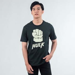 เสื้อยืดมาร์เวล HULK-9316-GR (เรืองแสงในที่มืด)