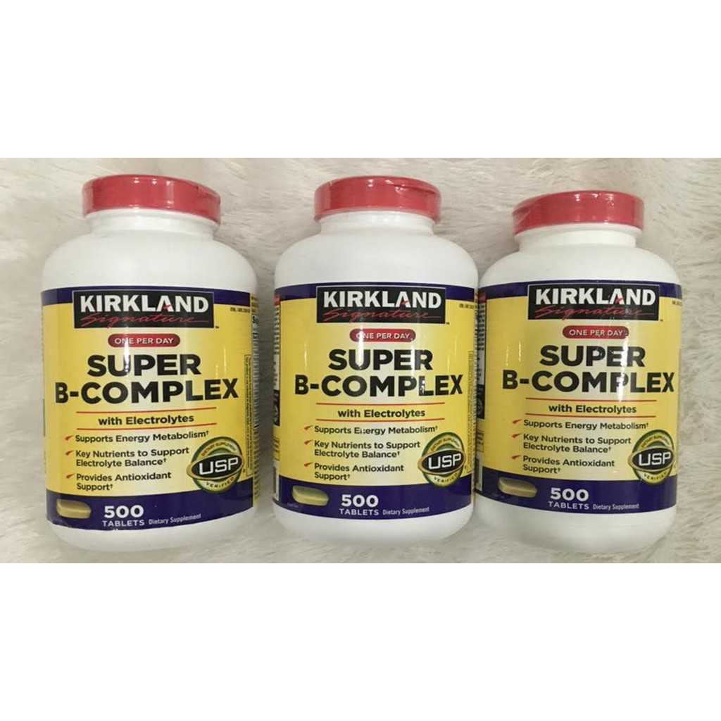 ภาพสินค้าKirkland Super B-Complex 500 Tablets (Exp.06/2025) จากร้าน youtheryshop บน Shopee ภาพที่ 2