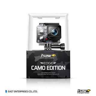 ISAW Edge CAMO EDITION. Action camera คุณภาพสูงลายคาโม่.