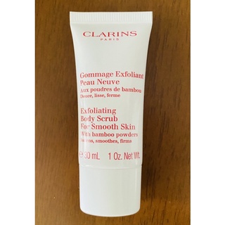 CLARINS Exfoliating Body Scrub For Smooth Skin With bamboo powders 30mL สครับสำหรับขัดผิวกาย
