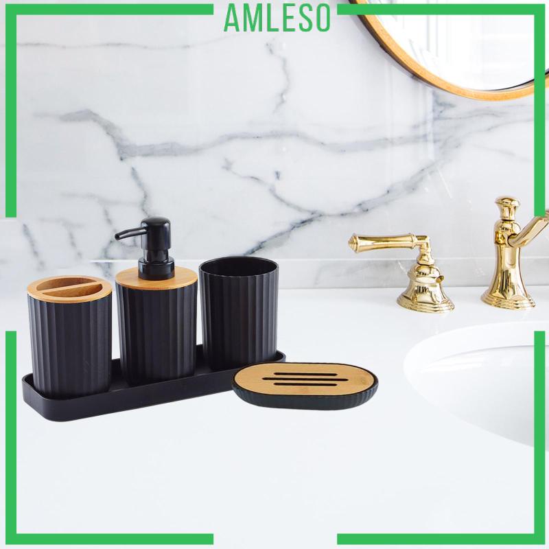 amleso-ชุดจานจ่ายสบู่-ในห้องน้ํา-5-ชิ้น