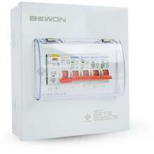 bewon-ตู้โหลดกันดูด-ตู้คอนซูมเมอร์ยูนิต-4ช่อง-มีrcbo-เมน-พร้อมลูก