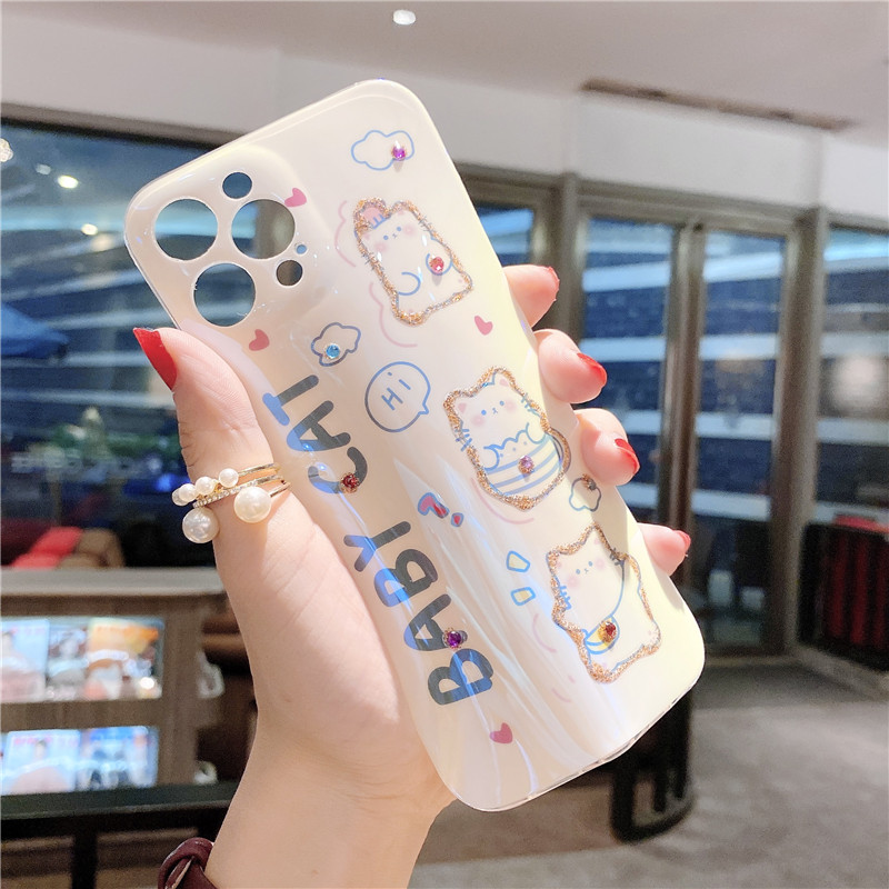 2021-new-เคส-realme-gt-master-edition-soft-phone-casing-ins-glitter-rhinestone-cartoon-cute-cat-animal-bling-cover-case-เคสโทรศัพท์-realmi-realmegt-me-masteredition