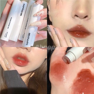 พร้อมส่ง Cappuvini ลิปกลอส 3D ให้ความชุ่มชื้น เครื่องสําอาง