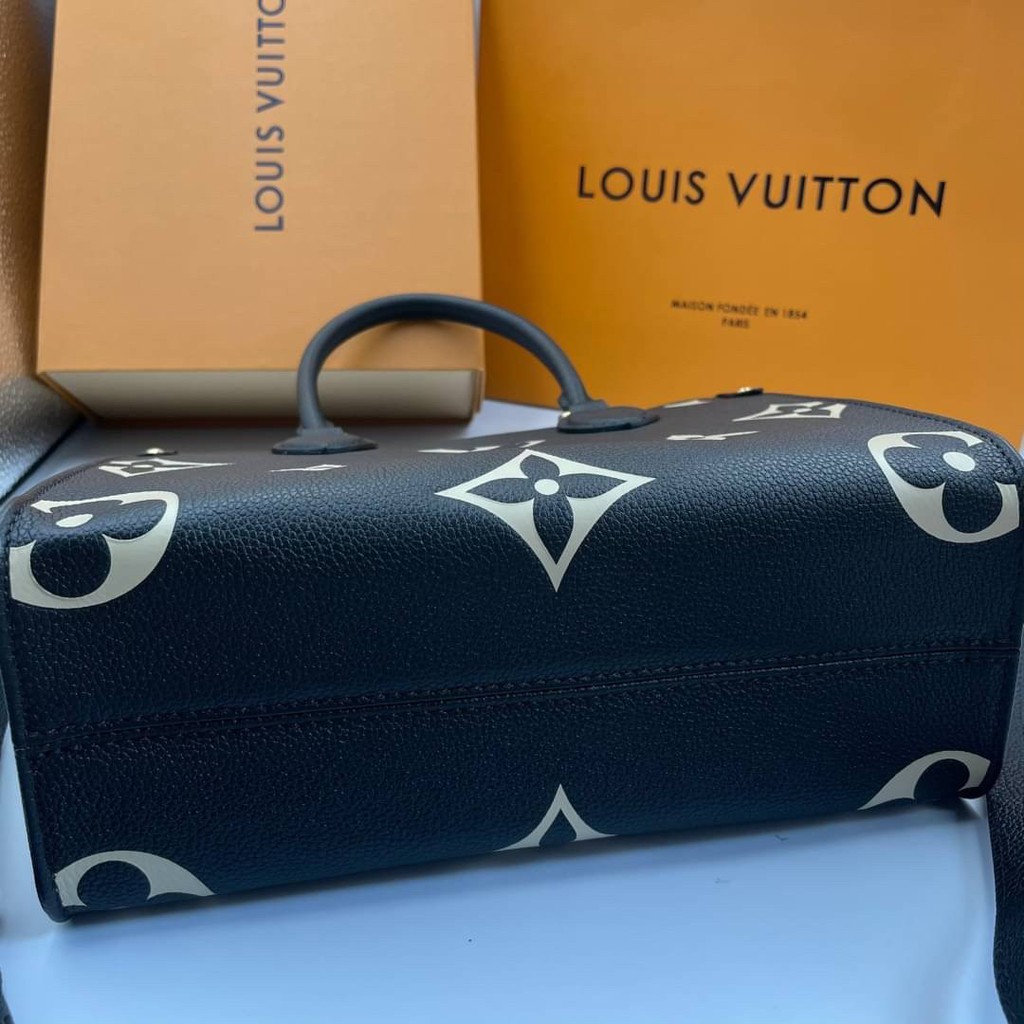 louisvuitton-onthego-theleather-เกรด-vip-size-10นิ้ว-อุปกรณ์-full-box-set