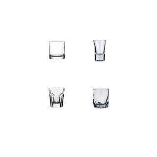 LITTLEHOME แก้วเป๊ก แก้วช็อต ตราลักกี้ Lucky Glass มี 4 แบบ (T)