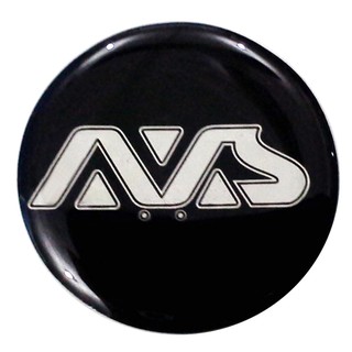 ราคาต่อ 2 ดวง 39mm. สติกเกอร์ AVS เอวีเอส สติกเกอร์เรซิน sticker rasin 39 mm. (3.9 cm.)