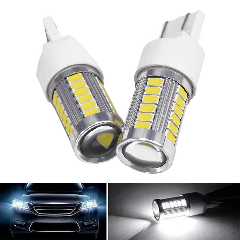 หลอดไฟติดรถยนต์สีขาว T 20 7443 7443 7440 5630 33 SMD LED 12V