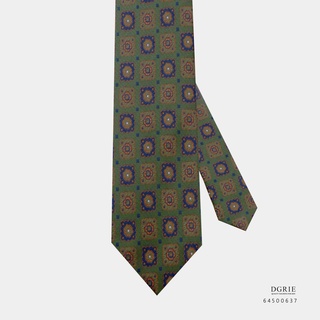 Dark Green Jewelry Square Necktie-เนคไทเครื่องประดับสี่เหลี่ยมสีเขียวเข้ม