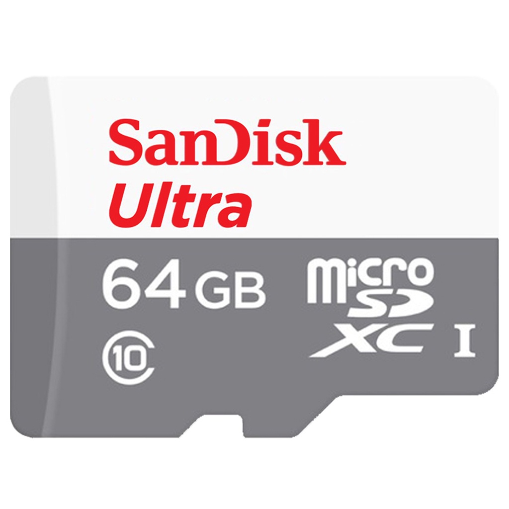 มุมมองเพิ่มเติมเกี่ยวกับ SanDisk Ultra Micro SDCard Speed 100mbs 32GB 64G 128GB Class10 (SDSQUNR) ประกัน 7 ปี โทรศัพท์ กล้องวงจรปิดไร้สาย กล้อง IP Camera TF Card