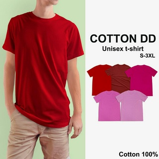 เสื้อยืดสีพื้นคอกลม ใส่สบาย **สินค้าพร้อมส่ง**