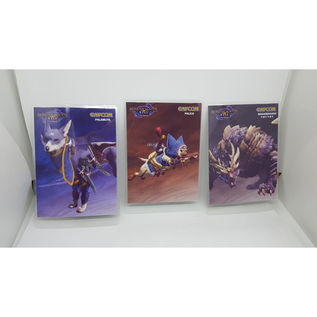 พร้อมส่ง Monster Hunter RISE 3 ใบ ราคารวมกัน 69 บาท | Shopee Thailand