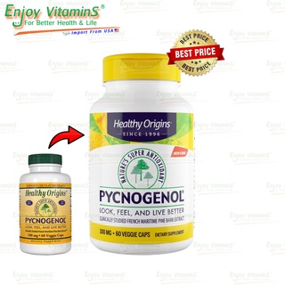ภาพหน้าปกสินค้าHealthy Origins Pycnogenol 100 mg 60 Capsules (Exp.12/2024) ที่เกี่ยวข้อง