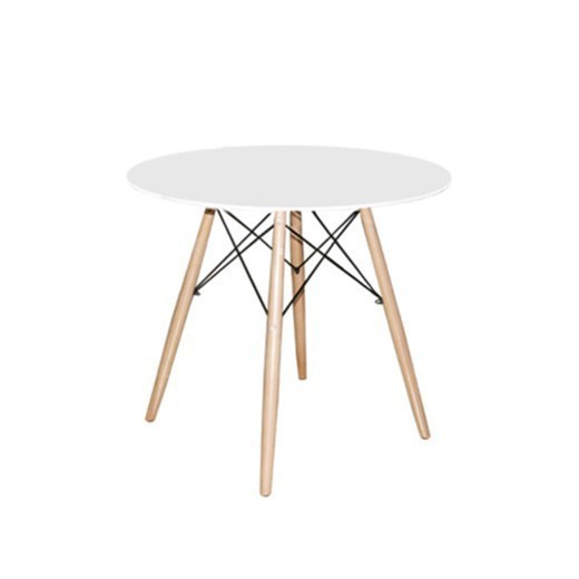 ภาพสินค้าYiFeng ชุดโต๊ะ + เก้าอี้ 2 ชิ้น สไตล์โมเดิร์น ขาไม้บีช YF-1111 สีขาว จากร้าน yifeng001 บน Shopee ภาพที่ 3