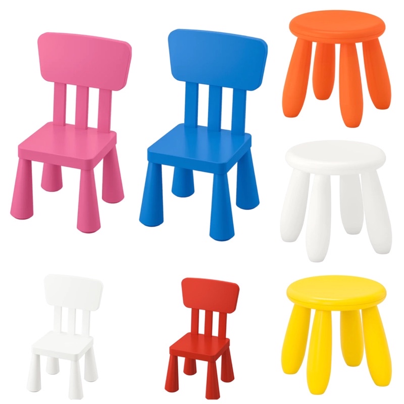ราคาและรีวิวสตูลเด็ก เก้าอี้เด็ก IKEA  รุ่นMAMMUT รุ่นมัมมุต สตูลเด็ก ใน/นอกอาคาร