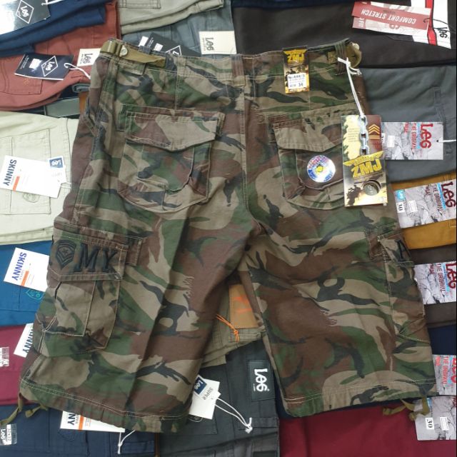 ภาพหน้าปกสินค้ากางเกงคาร์โก้ 4 ส่วน ลายพรางทหาร สีจะไม่ซ้ำกัน รุ่นคลาสสิกวินเทจ กางเกงลำลองผู้ใหญ่ จากร้าน anusornjosaisuk บน Shopee
