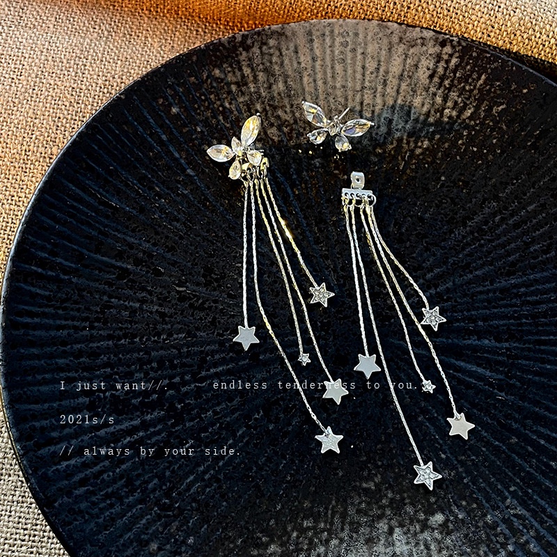 925-silver-needle-butterfly-diamond-star-tassel-earrings-long-korean-temperament-all-match-earrings-sweet-earrings-for-g
