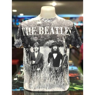 เสื้อวงร็อค🎊The Beatles.🎊คอฟิต‼️ทรงสวย‼️ผ้าบาง‼️สกรีนเต็ม‼️
