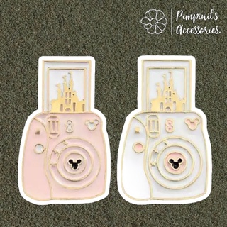 ภาพขนาดย่อสินค้าพร้อมส่ง :  เข็มกลัดลายกล้องถ่ายรูป  Camera Enamel Brooch Pin.