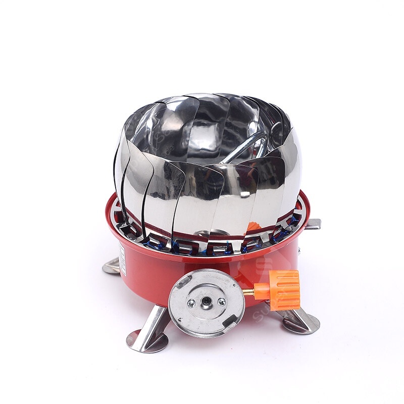 big-sale-รุ่นa036-เตาแก๊สพกพาเดินป่าแคมป์ปิ้ง-portable-folding-lotus-style-windproof-camping-stove-butane-gas-stove