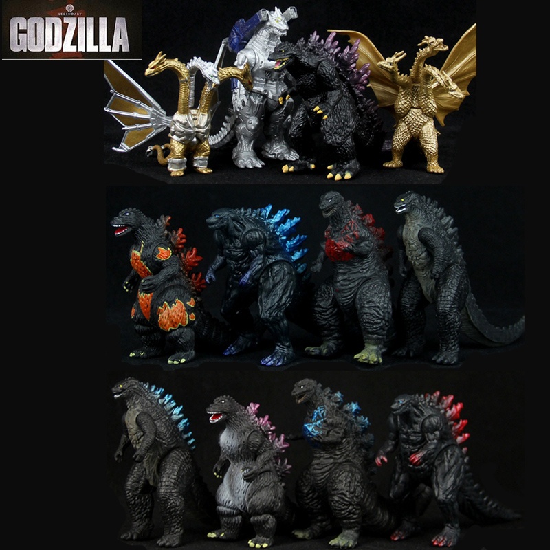 รูปภาพสินค้าแรกของโมเดลก๊อตซิลล่า (ถอดขาประกอบเองได้) Godzilla Monster King ไม่มีกล่อง มีให้เลือสะสม (7-10cm) โมเดลตกแต่ง