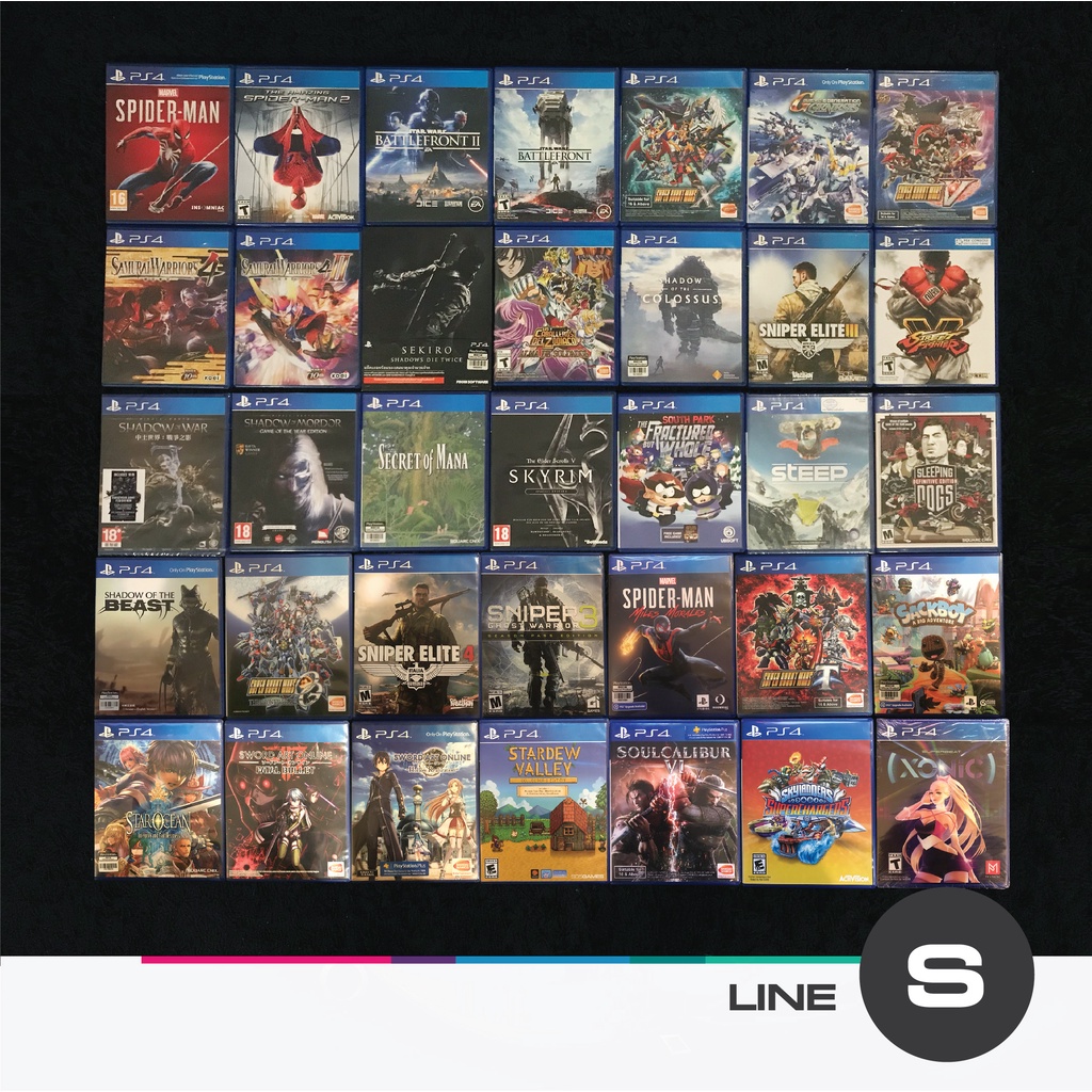 ภาพหน้าปกสินค้าเกม PS4 มือสอง กว่า 100 เกม