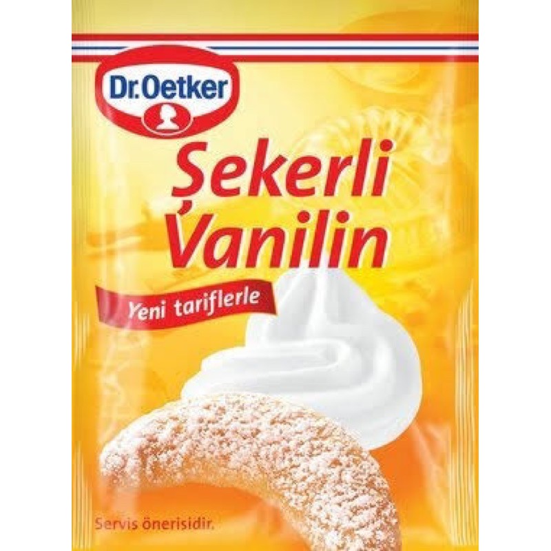 วนิลาแบบผงจำนวน-15-ซอง-sekerli-vanilin-สินค้าจาก-ตุรกี-แบรนด์-dr-oetker-พร้อมส่ง