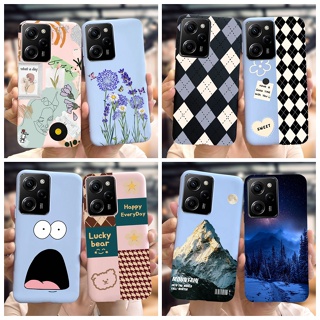 เคสโทรศัพท์ซิลิโคน TPU แบบนิ่ม กันกระแทก ลายเพ้นท์สี สําหรับ Xiaomi Poxo X5 Pro 5G Mi Poco X5 Pro