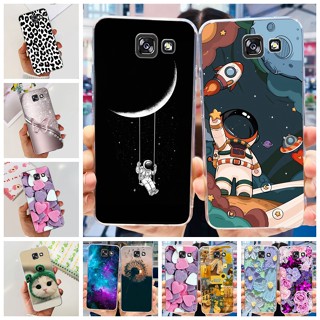 เคสโทรศัพท์มือถือแบบนิ่ม ใส ลายนักบินอวกาศน่ารัก สําหรับ Samsung Galaxy J4 2018 J4 Plus J4+ J415F J400F J4Plus