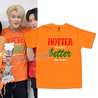 เสื้อยืด ลาย nct MARK LEE สีเขียว สีส้ม สไตล์เกาหลี