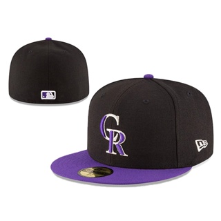 หมวกเบสบอล ดีไซน์ใหม่ สไตล์ฮิปฮอป ลาย Colorado Rockies